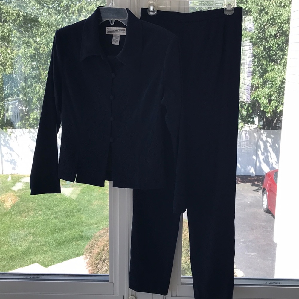 Navy Blue pant suit